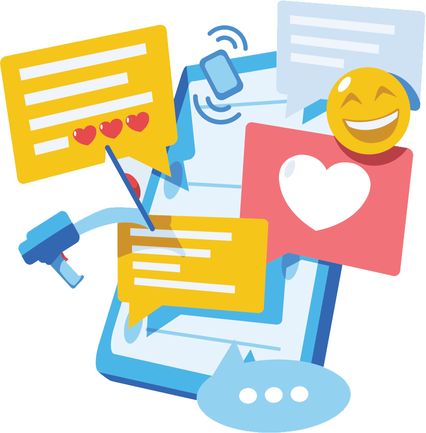 Réseaux sociaux - NAV Agency, agence de communication à Grenoble, Lyon et Saint-Étienne. Site internet, wordpress, e-commerce, référencement.